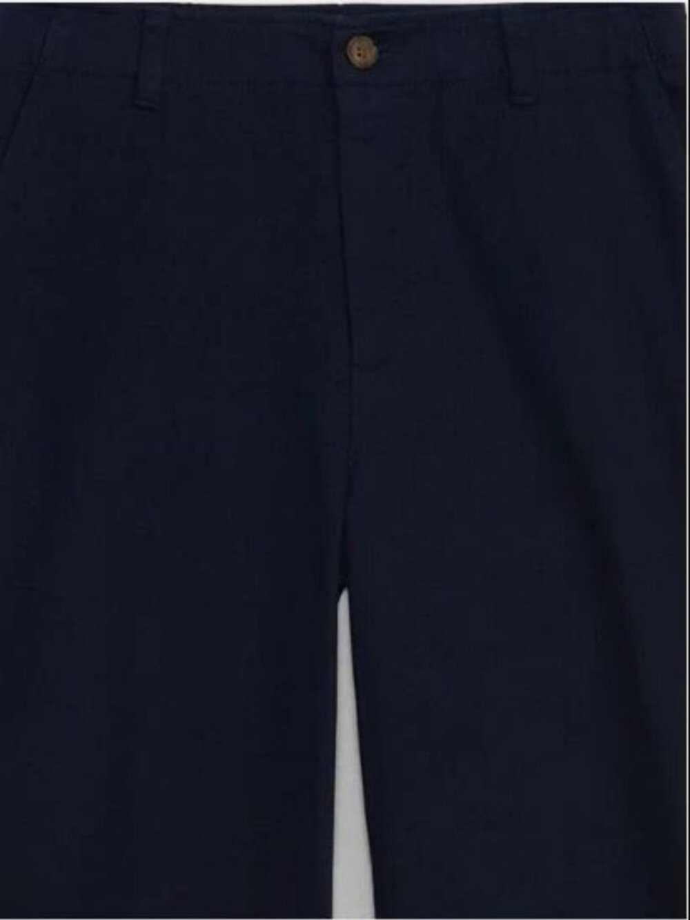 GAP Mid Rise Loose Khakis Patch Back Pockets - Blue - 16 - Picture 4 of 7